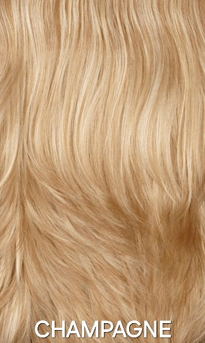 CHAMPAGNE light gold blonde with light blonde highlights